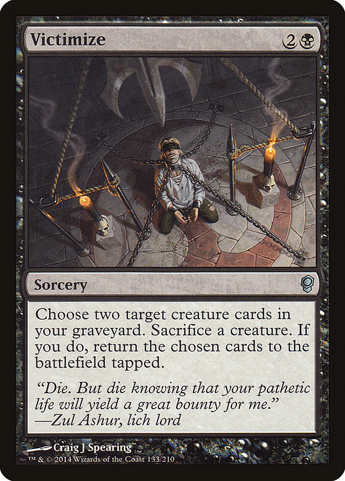 Victimize [Conspiracy] Foil
