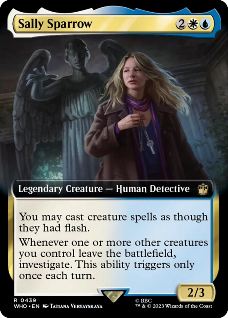 Sally Sparrow (Extended Art) [Doctor Who] Foil