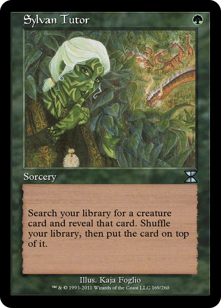 Sylvan Tutor  [Masters Edition IV] Foil
