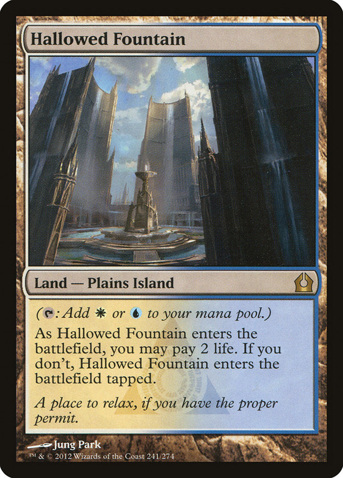 Hallowed Fountain [Return to Ravnica] Foil