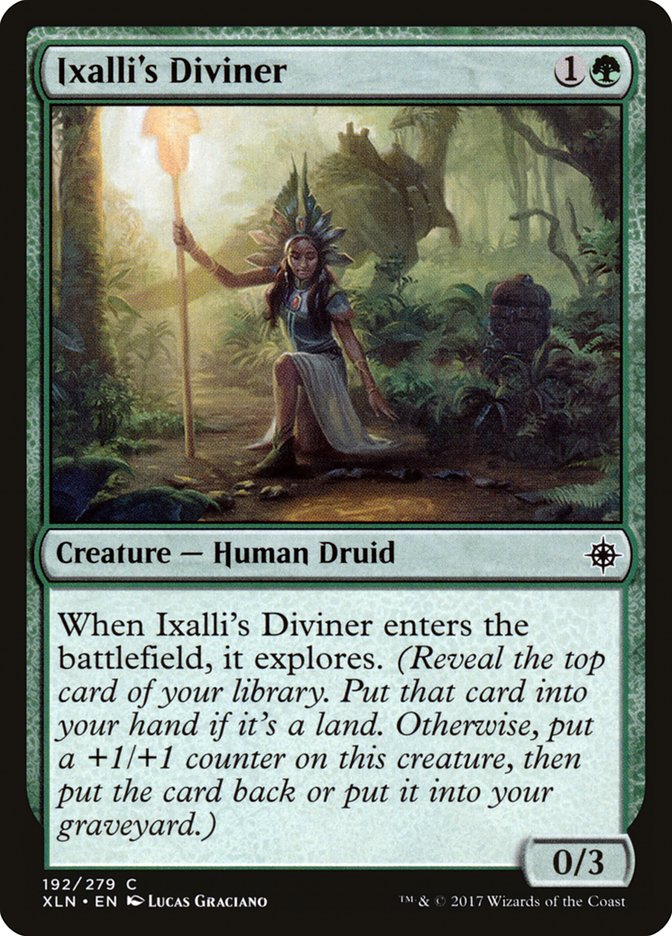 Ixalli's Diviner [Ixalan] Foil