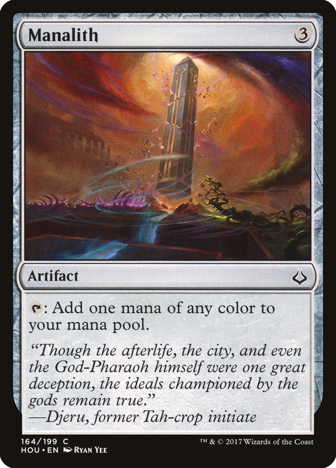 Manalith [Hour of Devastation] Foil