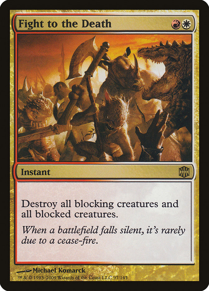 Fight to the Death [Alara Reborn] Foil