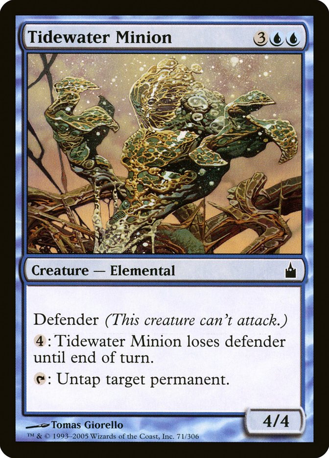 Tidewater Minion [Ravnica: City of Guilds] Foil