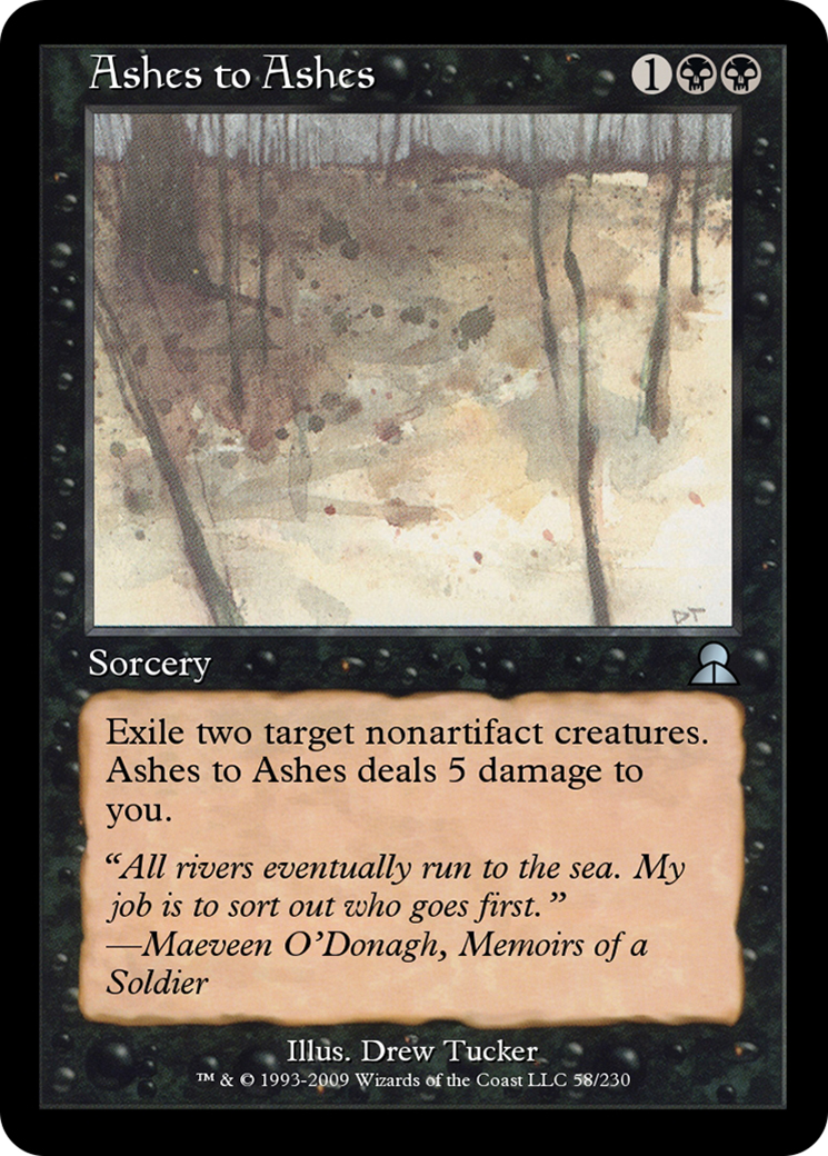 Ashes to Ashes  [Masters Edition III]