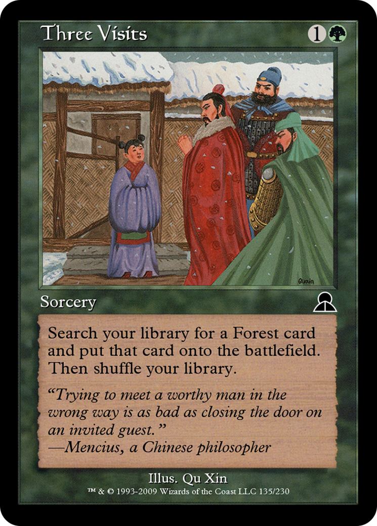 Three Visits  [Masters Edition III] Foil