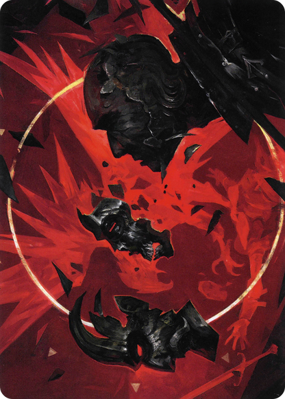 Abrade // Abrade  [Crimson Vow Art Series] (Borderless) Foil