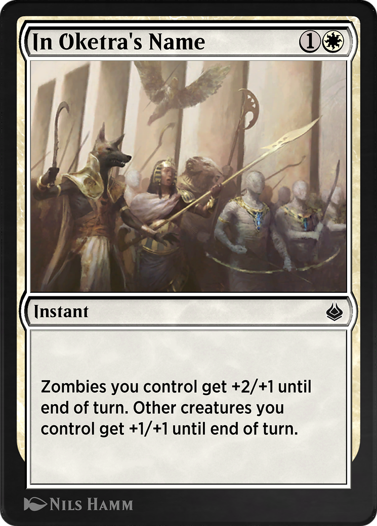 In Oketra's Name  [Amonkhet Remastered]