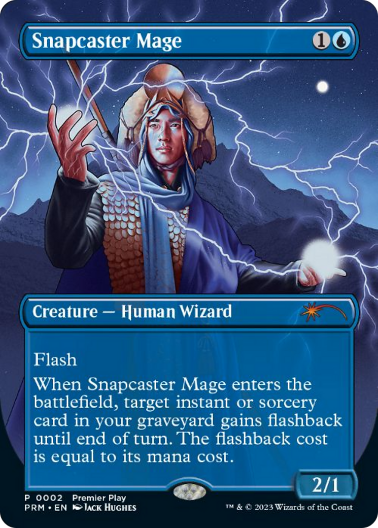Snapcaster Mage (Borderless Alternate Art) [Regional Championship Qualifiers 2023] Foil