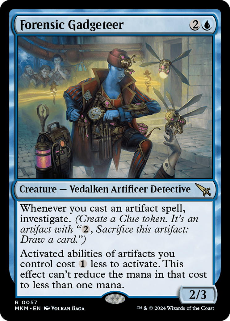 Forensic Gadgeteer [Murders at Karlov Manor] Foil