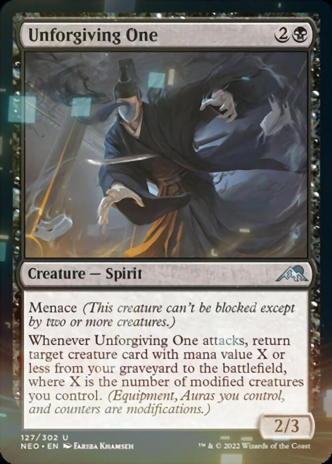 Unforgiving One [Kamigawa: Neon Dynasty] Foil