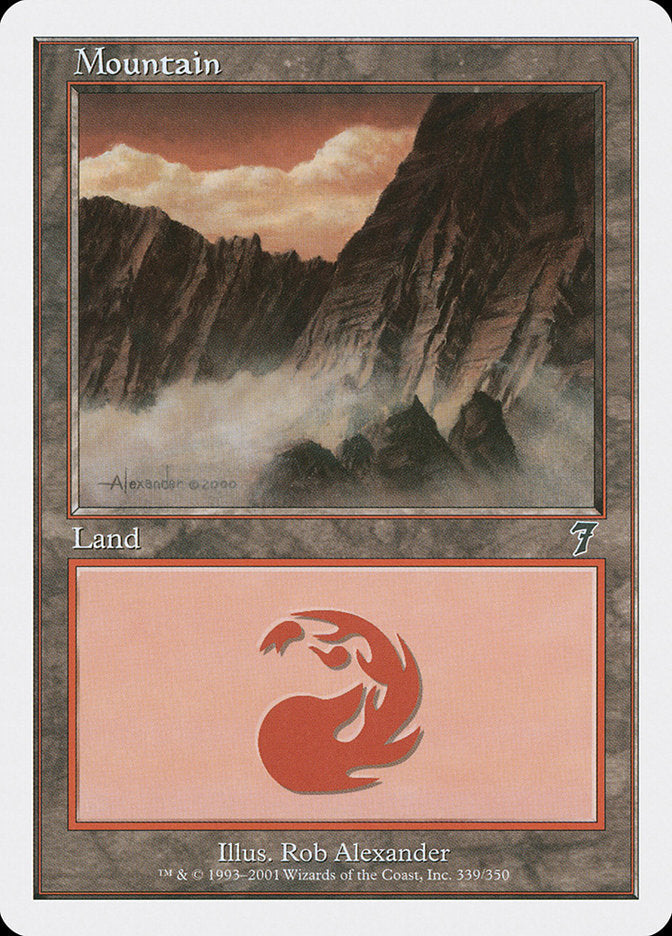 Mountain (339) [Seventh Edition] Foil