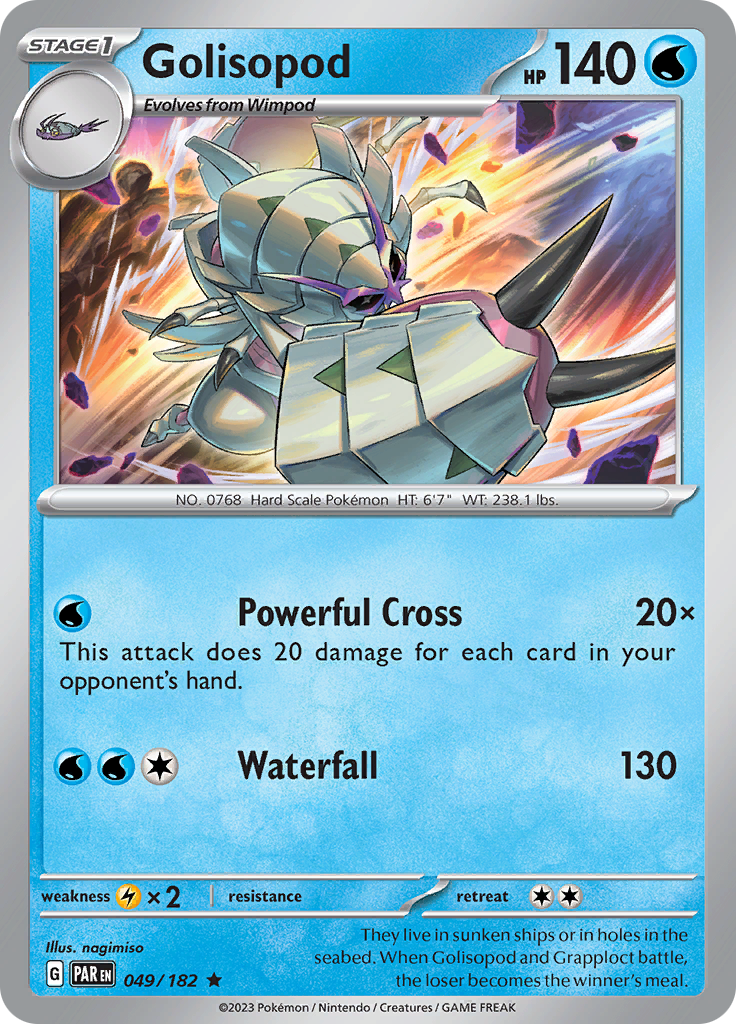 Golisopod (049/182) [Scarlet & Violet: Paradox Rift] Reverse Holofoil