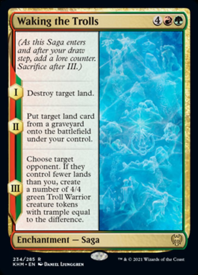 Waking the Trolls [Kaldheim] Foil