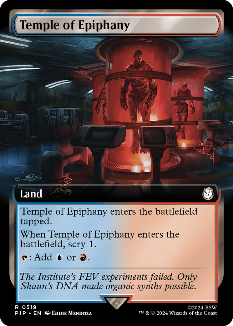 Temple of Epiphany (Extended Art) [Fallout] Foil