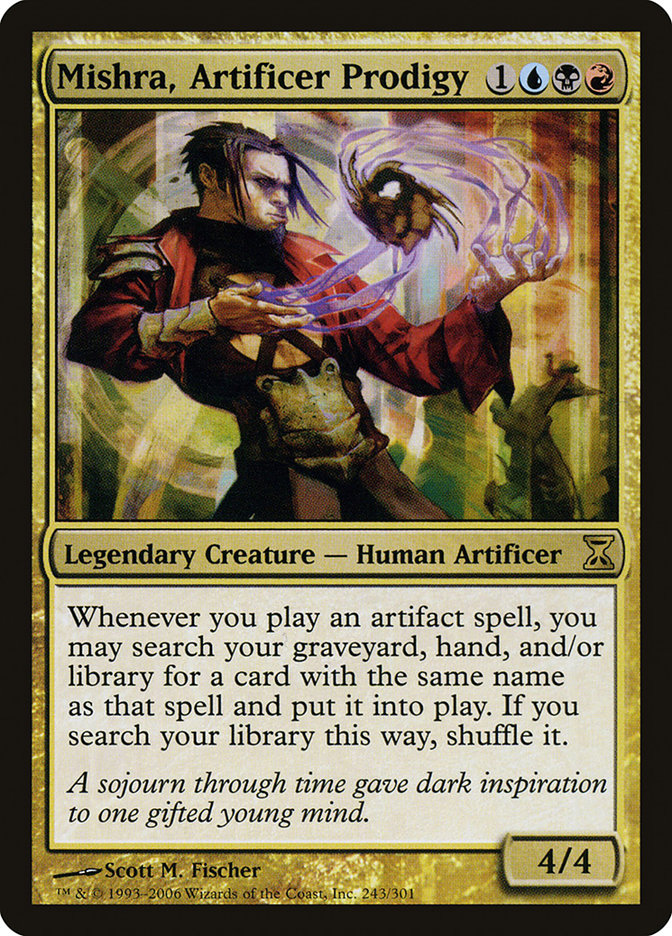 Mishra, Artificer Prodigy [Time Spiral] Foil