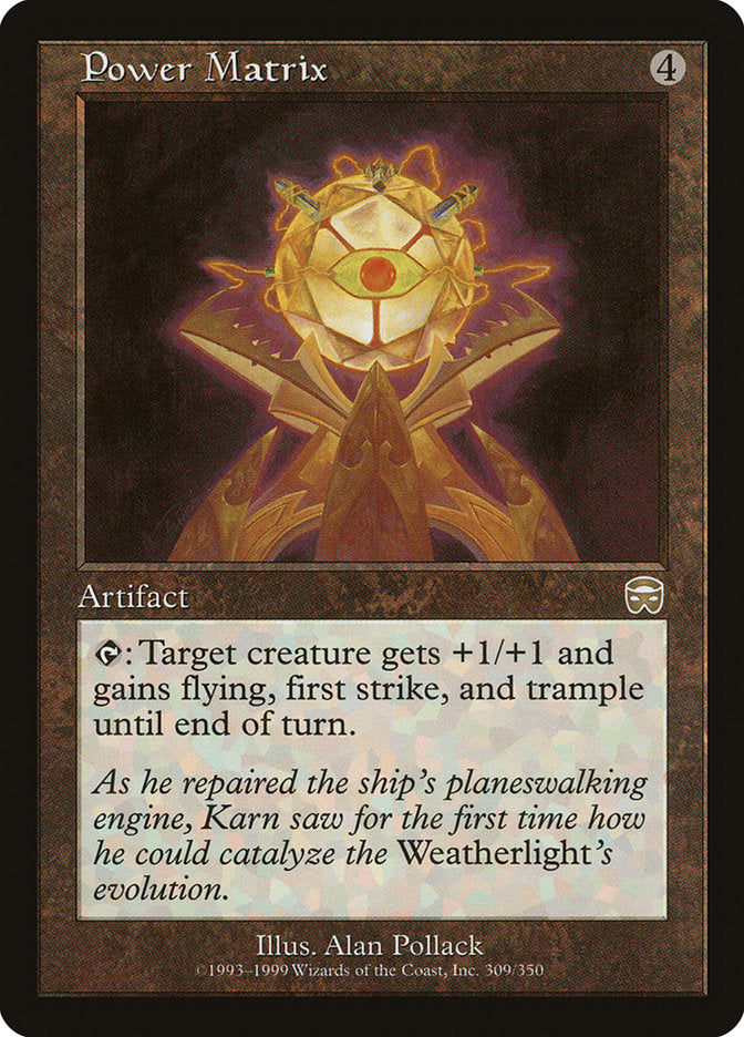 Power Matrix [Mercadian Masques] Foil