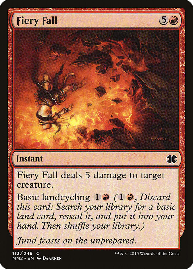 Fiery Fall [Modern Masters 2015] Foil