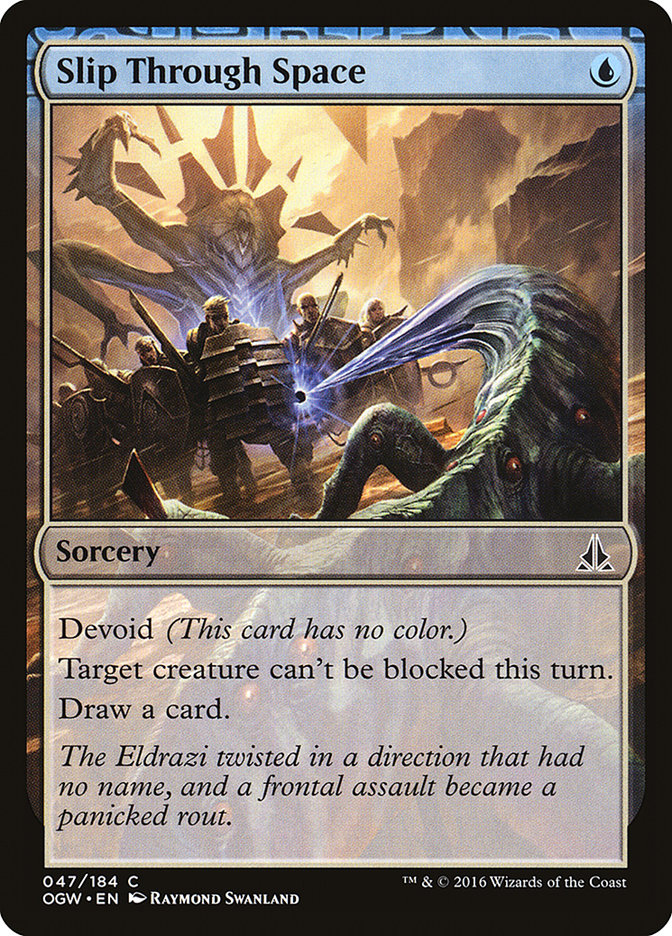 Slip Through Space [Oath of the Gatewatch] Foil