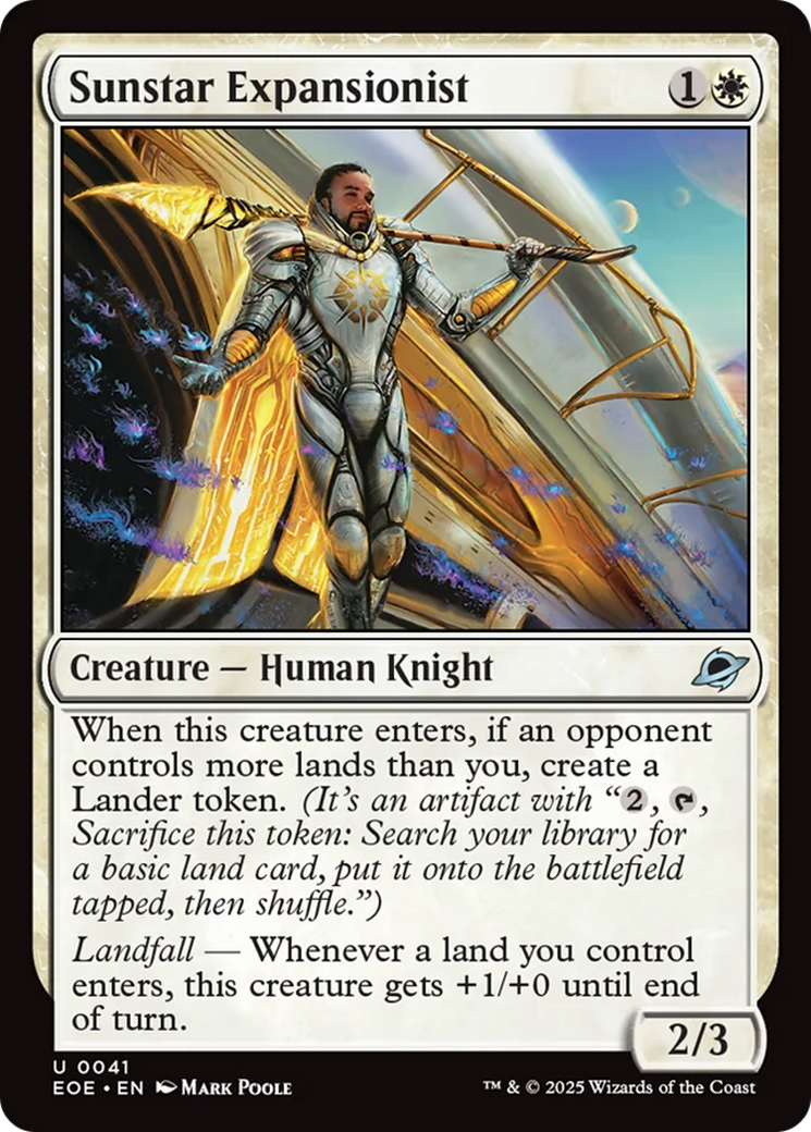 Sunstar Expansionist [Edge of Eternities] Foil