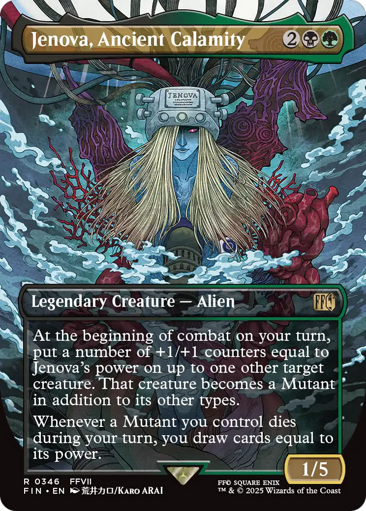 Jenova, Ancient Calamity (Borderless) [FINAL FANTASY] Foil