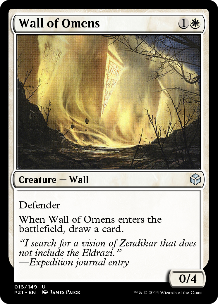Wall of Omens  [Legendary Cube Prize Pack] Foil