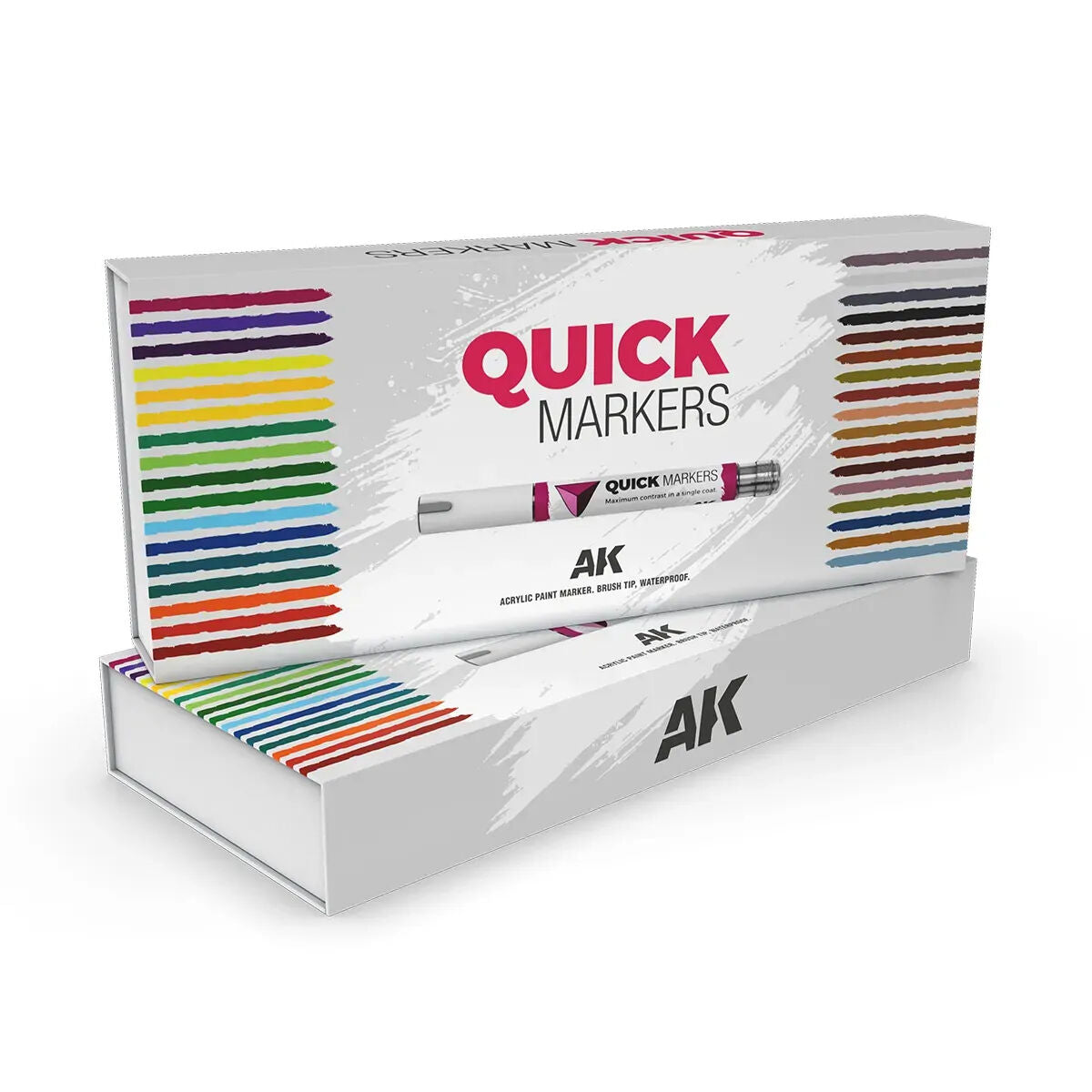 AK Interactive - Quick Marker Set - Special Box Full Range - 34 Colours