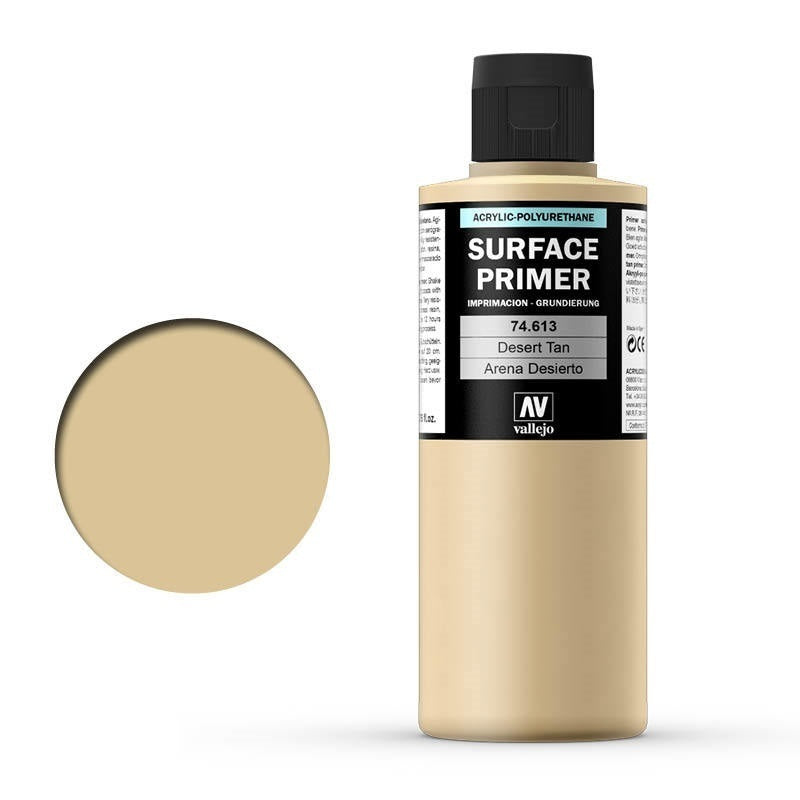 Vallejo - Surface Primer - Desert Tan 200ml - 74613