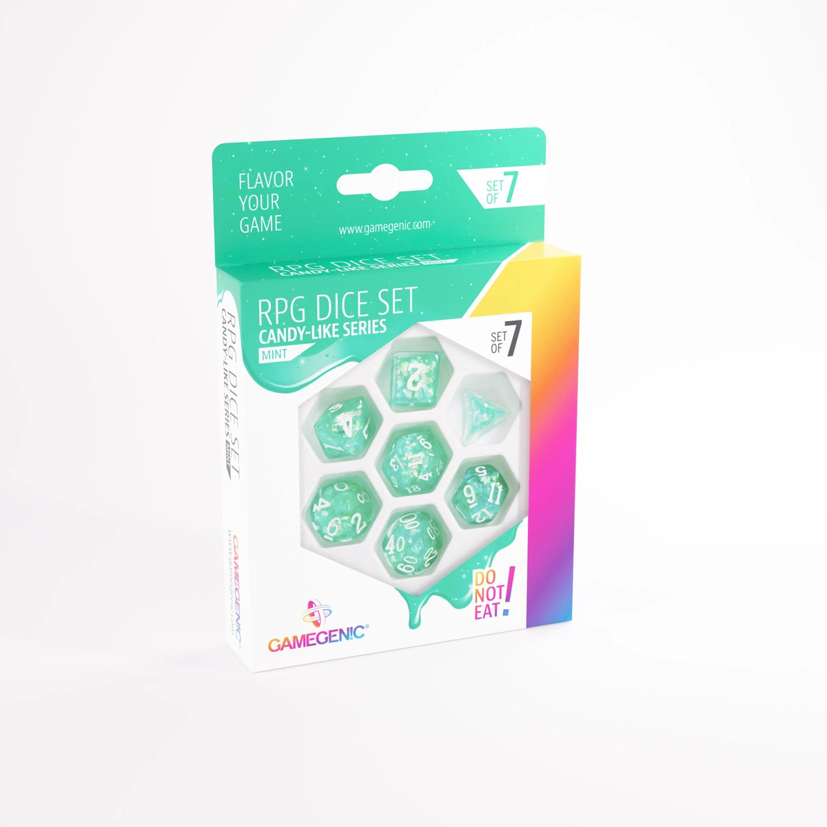 Gamegenic Candy-like Series - Mint - RPG Dice Set (7pcs)