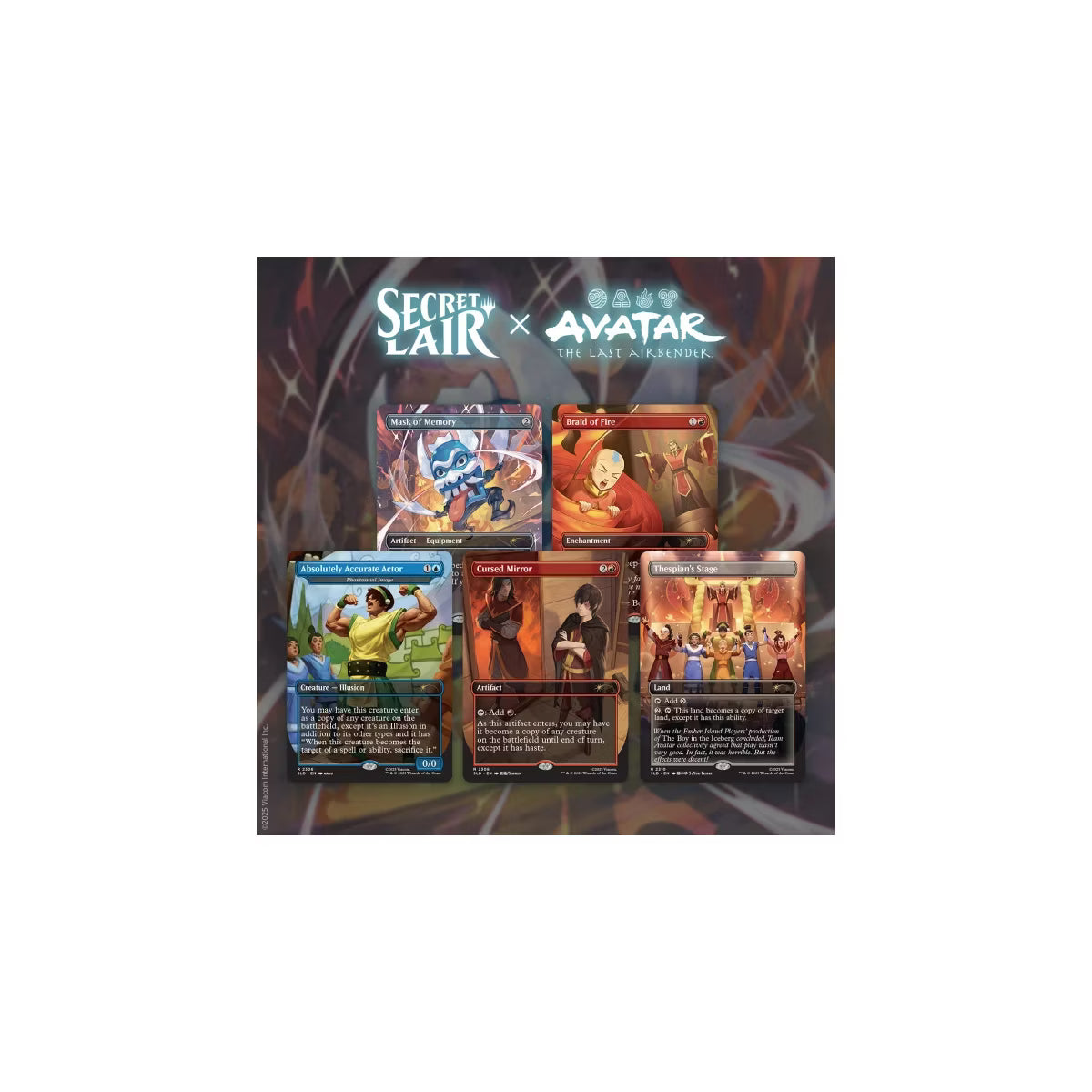 Secret Lair x Avatar: The Last Airbender - The Ember Island Players (Foil)
