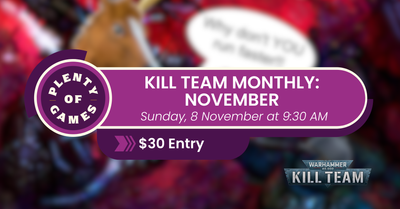Kill Team Monthly - November