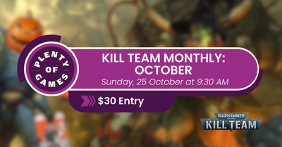 Kill Team Monthly - October