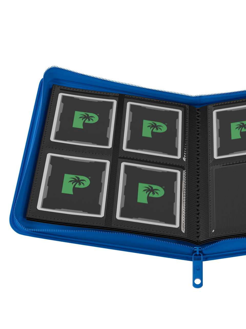 Collector's Series 4 Pocket Zip Trading Card Binder - BLUE