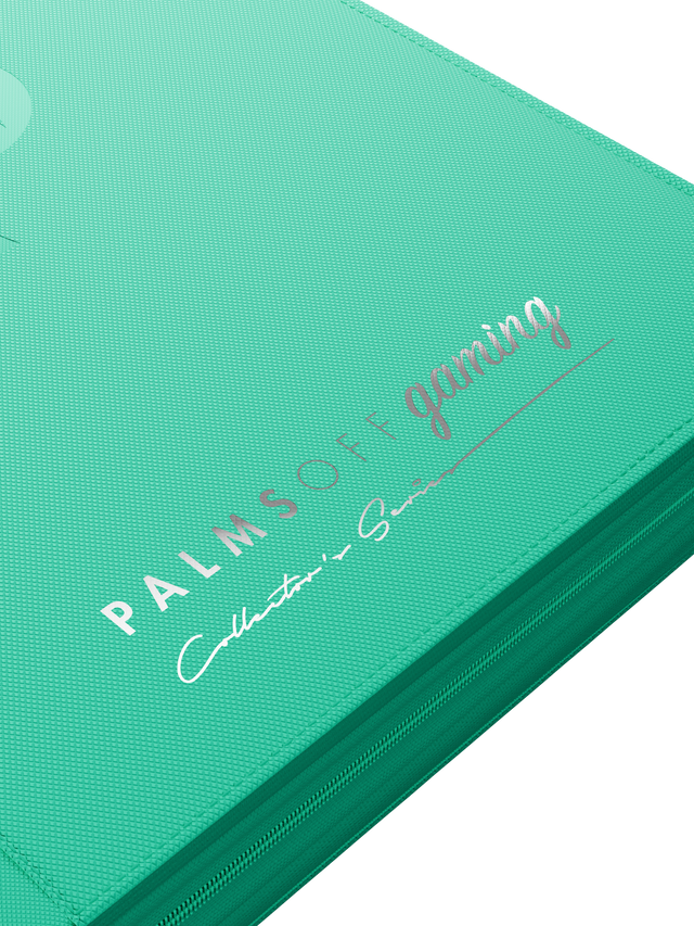 Collector's Series 9 Pocket Zip Trading Card Binder - TURQUOISE