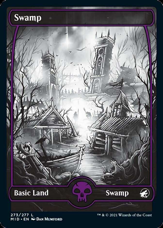 Swamp (273) [Innistrad: Midnight Hunt] Foil