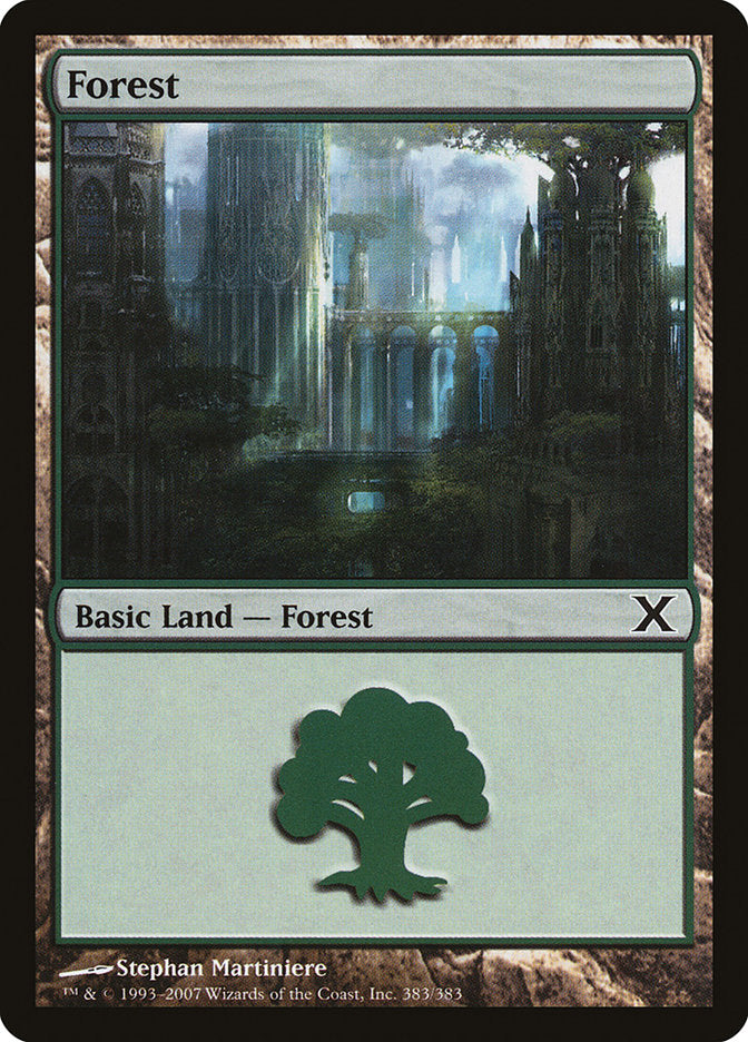 Forest (383) [Tenth Edition] Foil