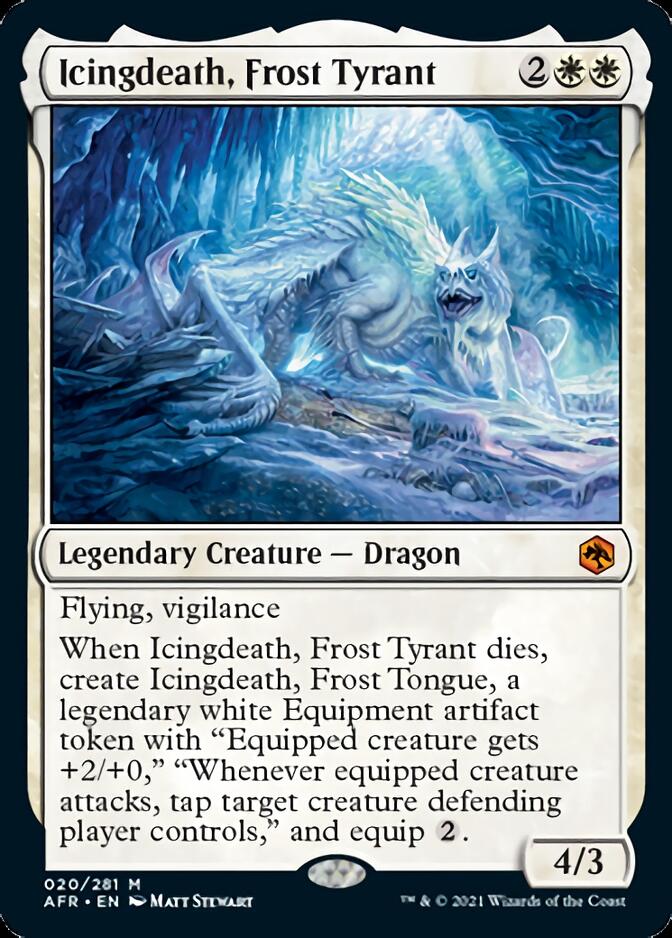 Icingdeath, Frost Tyrant [Dungeons & Dragons: Adventures in the Forgotten Realms] Foil