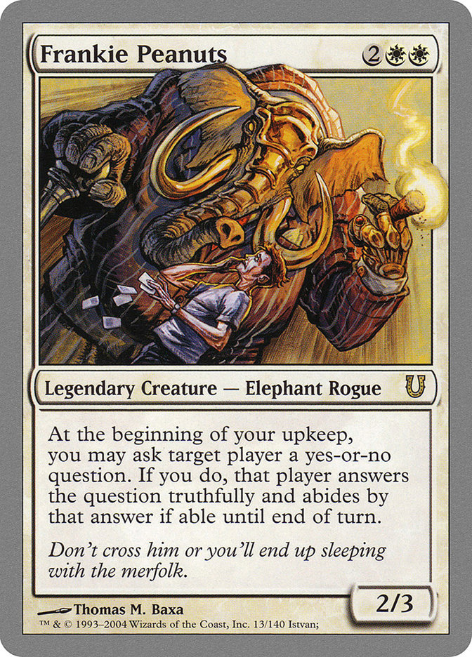 Frankie Peanuts [Unhinged] Foil