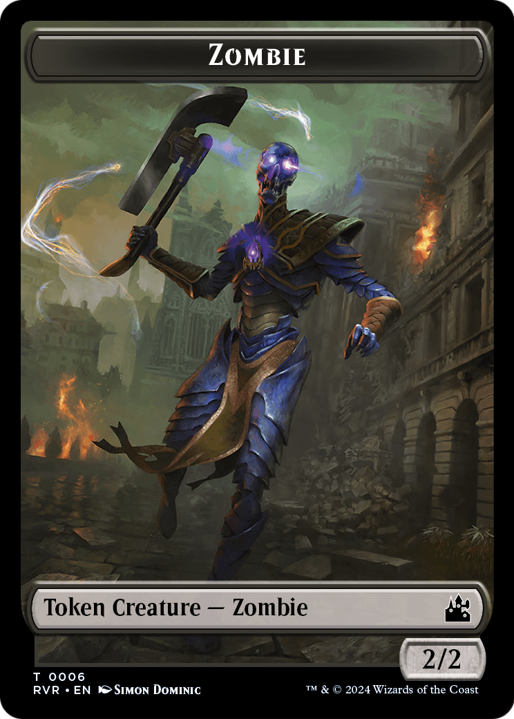 Zombie  [Ravnica Remastered Tokens]