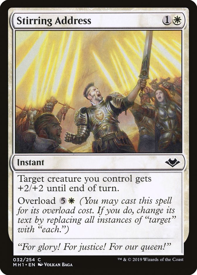 Stirring Address [Modern Horizons] Foil