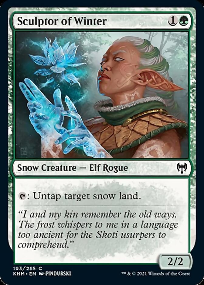 Sculptor of Winter [Kaldheim] Foil
