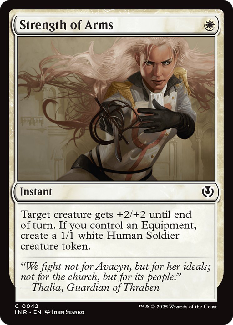 Strength of Arms [Innistrad Remastered] Foil