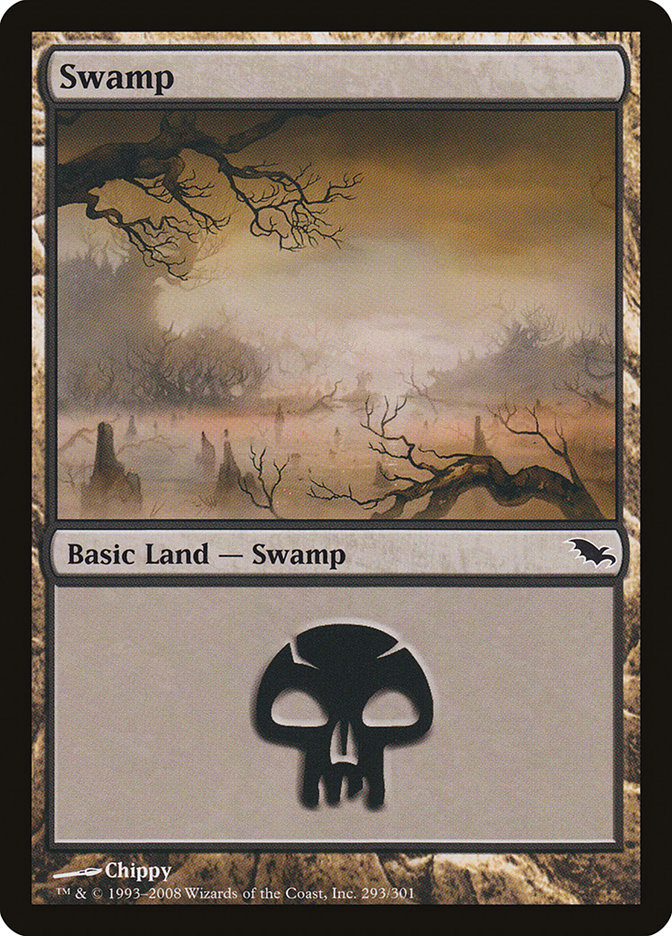 Swamp (293) [Shadowmoor] Foil