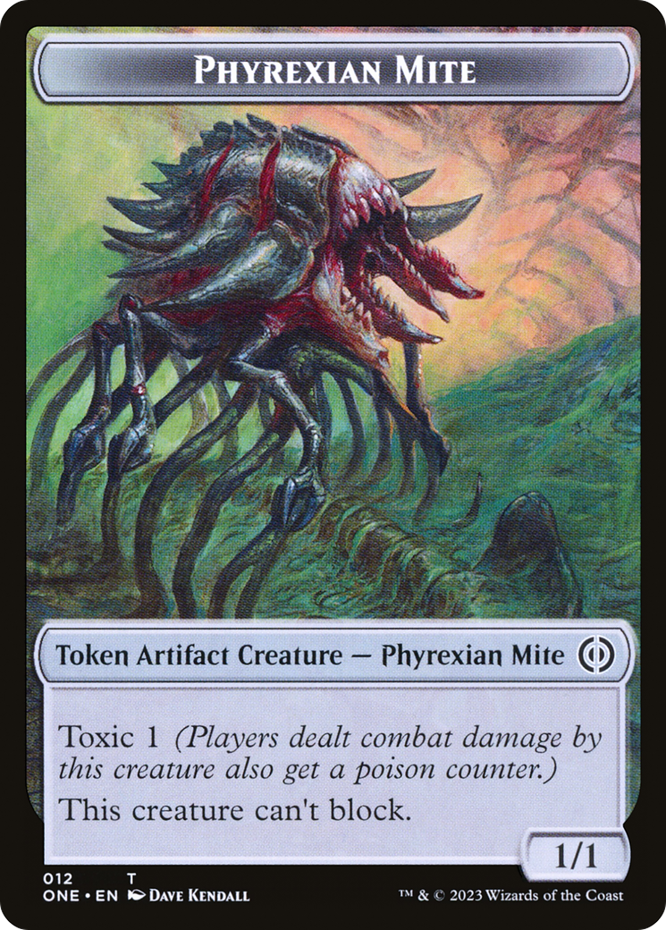 Phyrexian Mite  [Phyrexia: All Will Be One Tokens]