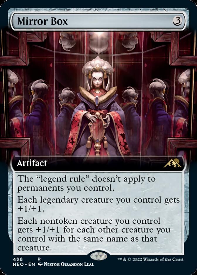 Mirror Box (Extended Art) [Kamigawa: Neon Dynasty] Foil