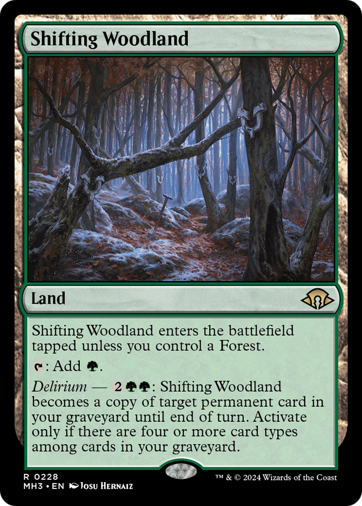Shifting Woodland [Modern Horizons 3] Foil