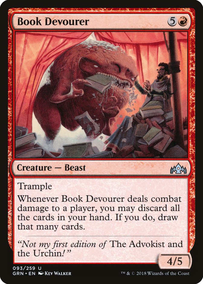 Book Devourer [Guilds of Ravnica] Foil