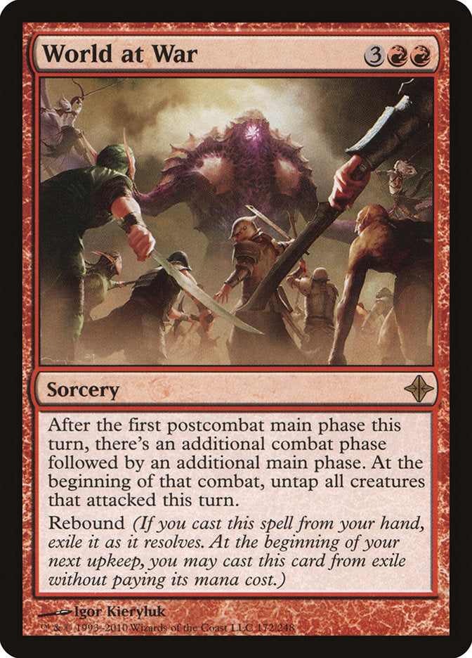 World at War [Rise of the Eldrazi] Foil