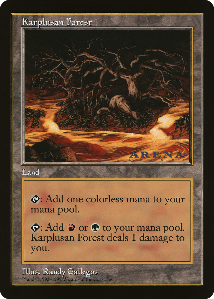 Karplusan Forest  [Oversized League Prizes]