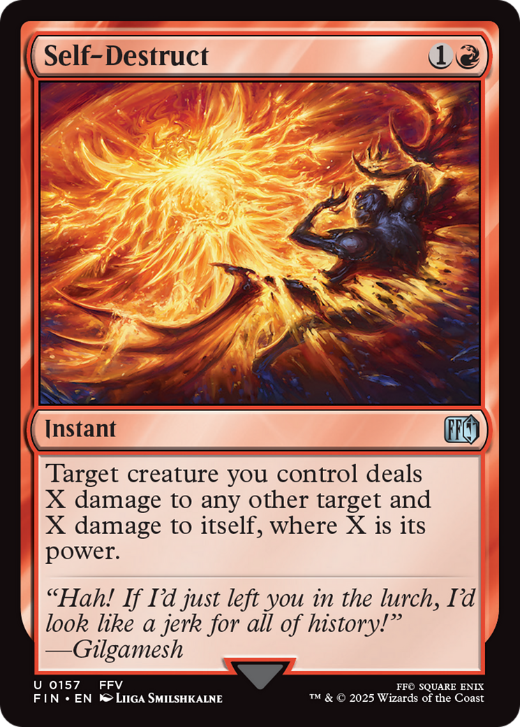 Self-Destruct [FINAL FANTASY] Foil